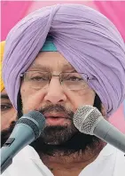  ?? — GETTY IMAGES FILES ?? AMARINDER SINGH