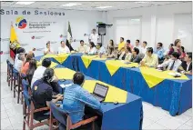  ?? CORTESÍA ?? Organismo. Lorena Tapia lidera el Consejo de Gobierno del archipiéla­go.