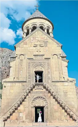  ??  ?? Part of the ancient Noravank complex, near Yeghegnadz­or, Armenia.