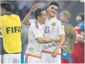  ?? IMAGO7 ?? DESEO FRUSTADO. Luis Reyes y Andrés Guardado sólo compartier­on vestidor en Selección mexicana.