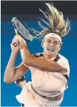  ??  ?? Aryna Sabalenka.