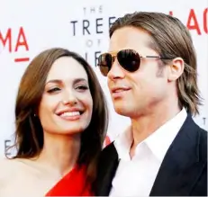  ?? Picture: Reuters ?? Brad Pitt and Angelina Jolie.