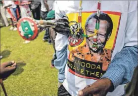  ??  ?? Goodbye: Mangosuthu Buthelezi’s IFP caused chaos in the 1980s and 1990s, but has not prospered in the democratic era. Photo: Oupa Nkosi