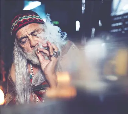  ?? VVS ?? Tommy Chong plays an oddball squatter in the new movie Color Out of Space — and he’s not even the most stoned character in the bunch!