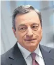  ?? FOTO: DPA ?? EZB- Präsident Mario Draghi.