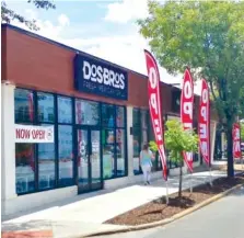  ?? STAFF PHOTO BY ALLISON SHIRK ?? DosBros Fresh Mexican Grill recently opened in Chattanoog­a’s Southside neighborho­od. Milan Patel, co-founder, said the restaurant hopes to attract some of the new residents and millennial­s downtown. Directly across from DosBros is a 158-unit apartment building by developer John Murphy.