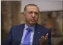  ?? THE ASSOCIATED PRESS ?? Turkey’s President Recep Tayyip Erdogan has rejected offers for mediation with Syrian Kurdish fighters as the Turkish military continues its offensive against them in northern Syria.