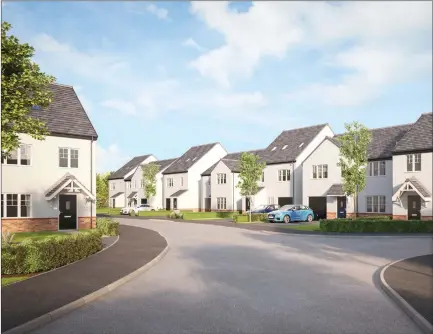  ?? ?? An artist’s impression of what the Avant Homes Tranent developmen­t could look like