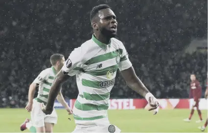  ??  ?? 0 With 28 goals last season, it’s no surprise Odsonne Edouard is attracting interest from clubs outwith Scotland.