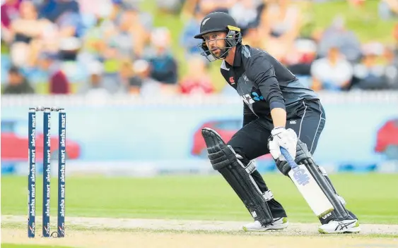  ?? Photo / Getty Images ?? It is difficult to think of a rookie batsman who has made a bigger impact for the Black Caps than Devon Conway.