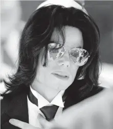  ??  ?? Michael Jackson, seen in 2005. A California judge has ruled against choreograp­her Wade Robson, who alleged the singer molested him as a child.