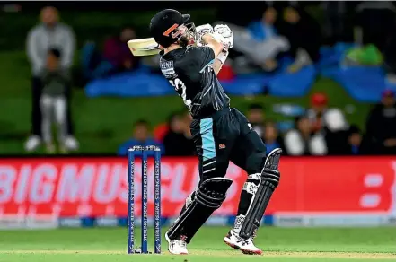  ?? GETTY IMAGES ?? A move to No 4 in the T20 batting order could be a game-changer for Kane Williamson, former coach Mike Hesson says.