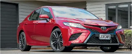  ?? PHOTOS: SUPPLIED ?? Toyota’s new Camry range now includes this V6 model, which replaces the old Aurion.