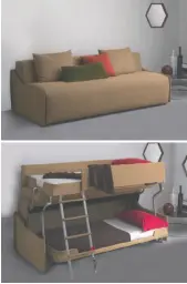  ??  ?? Palazzo sofa/bunk bed