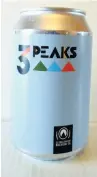  ??  ?? BOLLINGTON Brewing Co 3 Peaks (3.9%, 330ml, £3.30)