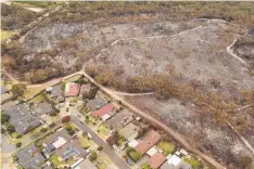  ?? Picture: DAVID SMITH ?? The aftermath of Saturday’s Melbourne fire.