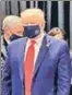  ?? NBC NEWS/ TWITTER ?? An uncredited image of US President Trump in a mask.