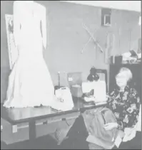  ?? ?? 1998 - Caroline Therrien of Stitchin’ & Fixin’ pictured in her shop.