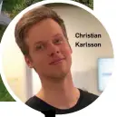  ??  ?? Christian Karlsson