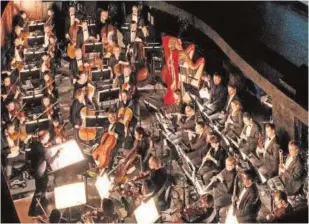  ?? ABC ?? La orquesta del MET, en el foso del teatro neoyorquin­o