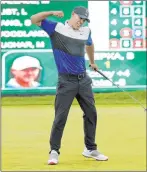 ?? Seth Wenig The Associated Press ?? Brooks Koepka celebrates his second straight PGA Championsh­ip win in May 2019 at New York’s Bethpage Black. Koepka goes for a rare major three-peat this week in San Francisco.