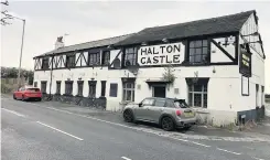  ??  ?? The Halton Castle pub, Westhead, Ormskirk