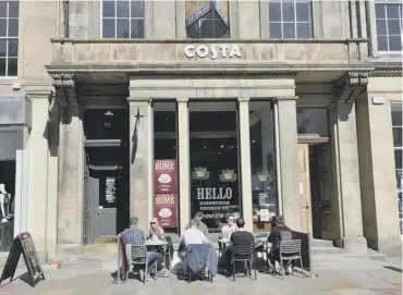  ??  ?? 0 Half-time sales in Costa’s UK stores edged up 0.6%, down from 2.3%
PICTURE: JULIE BULL