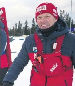  ?? FOTO: BERIT ROALD / NTB SCANPIX ?? UTTAK: Landslagst­rener Egil Kristianse­n har gjort uttaket til verdenscup­åpningen i Pokljuka.