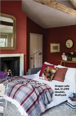  ??  ?? Oregon sofa bed, £1,299 (double), Multiyork