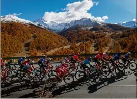  ?? (Photo AFP) ?? Huit arrivées en côte au menu du Giro qui s’élance demain.