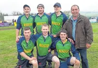  ??  ?? Fife and Kinross Green team won the men’s tug o’war at Fife Show.