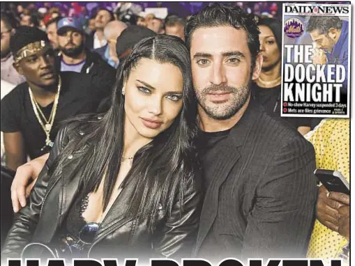 Mets' Matt Harvey says he's 'embarrassed' by portrayal in magazine