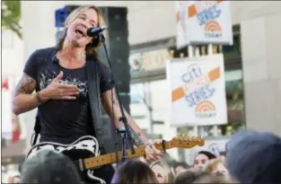  ?? CHARLES SYKES — ASSOCIATED PRESS ?? Keith Urban performs on NBC’s “Today” show at Rockefelle­r Plaza on Aug. 2 in New York.