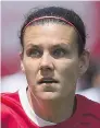  ??  ?? Christine Sinclair