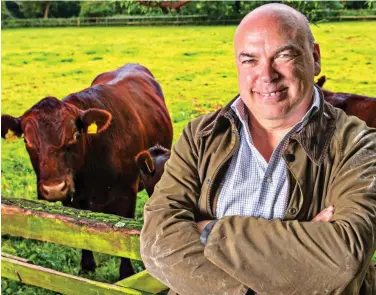  ?? ?? Villain or genius?: Mike Lynch on his Suffolk farm when he was fighting extraditio­n