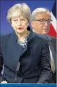  ?? Virginia Mayo Associated Press ?? BRITISH leader Theresa May said “some difference­s ... require further negotiatio­n.”