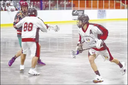  ?? CODY MCEACHERN/TRURO DAILY NEWS ?? The Mi’kmaq Warriors will open the new season on Friday with a home game against the Sackville Wolves on Friday, beginning at 8 p.m. at the Colchester Legion Stadium.