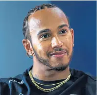  ??  ?? Lewis Hamilton has formed the X44 team