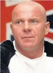  ??  ?? HIGH PROFILE Johnny Adair