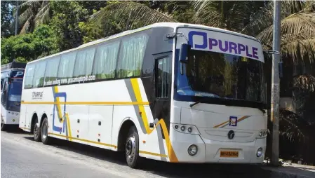  ??  ?? Mumbai to Hyderabad bus pays Rs.13.73 lakh tax per year per bus.