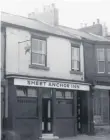  ??  ?? The Sheet Anchor Inn in September 1961.