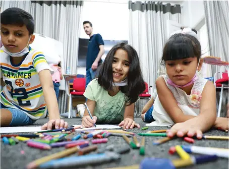  ?? Supplied ?? Experts say it is important that music therapy is continued to be offered in Gaza not just to tackle the effects of war but also the daily pressures of life.