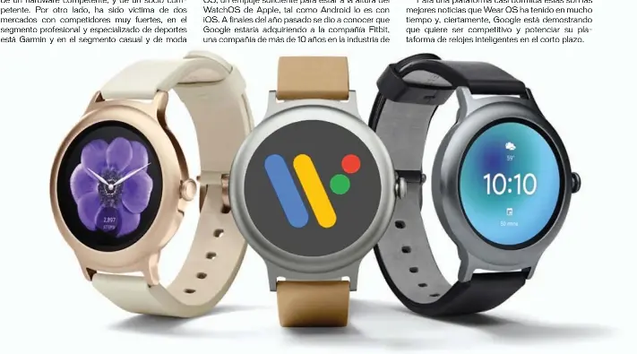 Relojes wear os 2020 sale