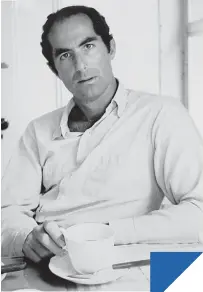  ?? El escritor Philip Roth, en una imagen de joven
PRH ??