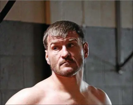  ?? TIM PHILLIS — THE NEWS-HERALD ?? Stipe Miocic is set to fight Francis Ngannou Jan. 20 at UFC 220 in Boston.