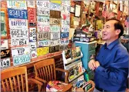  ?? AP PHOTO BY BILL BARROW ?? In this Sept. 6, photo, Anthony Pham, talks in his Monroe, Ga., barber shop. He became a U.S citizen in 1987, five years after he immigrated from Vietnam.