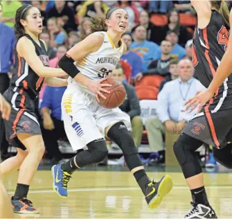  ?? MARK HOFFMAN / MILWAUKEE JOURNAL SENTINEL ?? Former Mukwonago standout Bre Cera has transferre­d to UWM after playing her freshman season at Iowa.