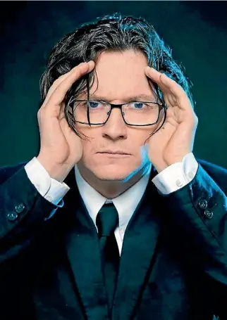  ??  ?? Ed Byrne says: ‘‘Paul Henry got me in terrible trouble with my wife.’’