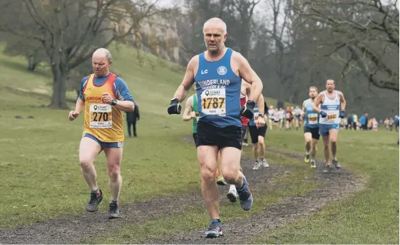  ??  ?? Lee Coleman won a prize for the first time in the Harriers League.