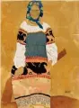  ??  ?? All’asta La «Contadina» di Leon Bakst, nell’asta di Annabel’s da Christie’s